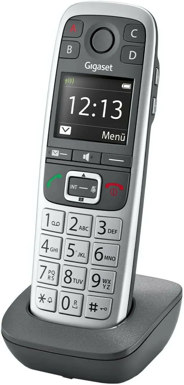 Gigaset E560 Schnurloses Telefon mit LED-Anzeige & ECO DECT