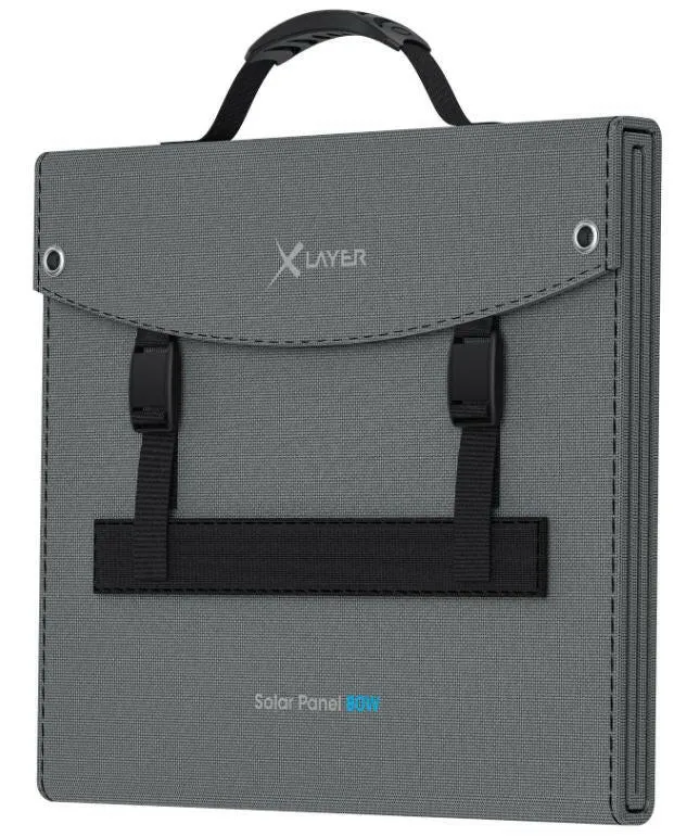 XLayer Mobiles Solar Panel 80W - Ladegerät USB-C PD45W