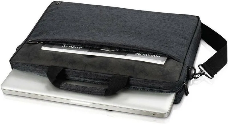 Black Rock Tayrona Notebooktasche 39,6 cm Grau Stylische