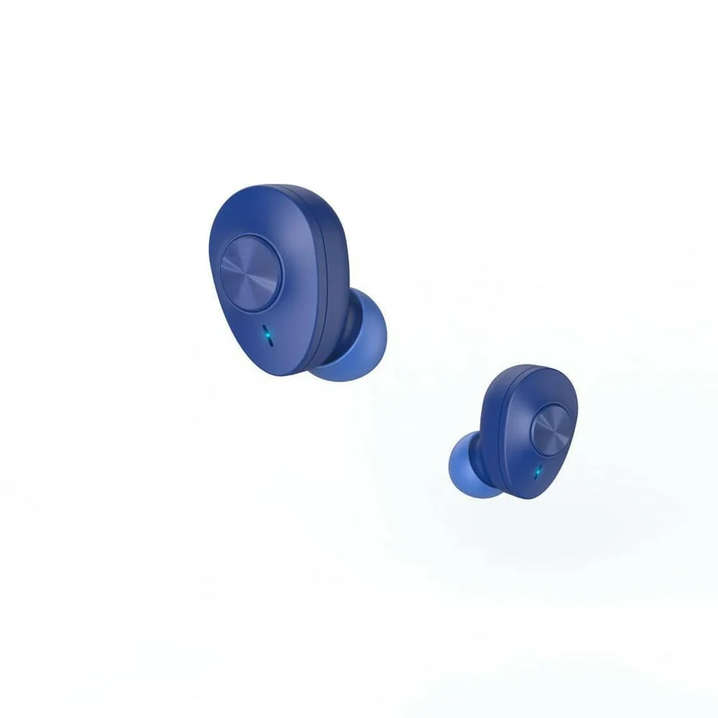 Hama Freedom Buddy Bluetooth Kopfhörer Blau TWS In-Ear LED