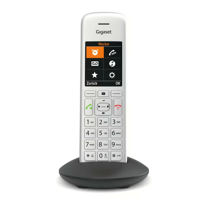 Gigaset CE575HX - Schnurloses Telefon - silber - f. Router