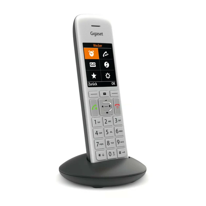Gigaset CE575HX - Schnurloses Telefon - silber - f. Router