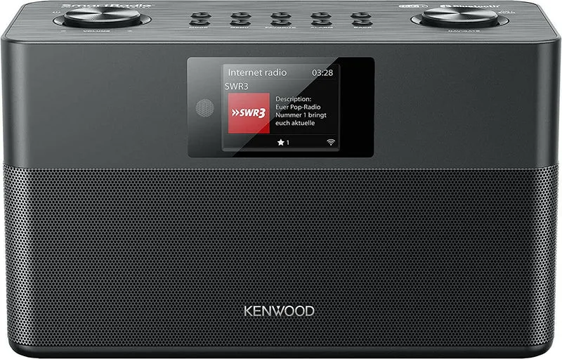 Kenwood CRST100S DAB+ Radio mit Bluetooth, Line-In & Spotify