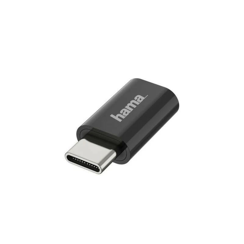 HAMA USB-C auf Micro-USB-Adapter, 480 Mbit/s, Plug & Play