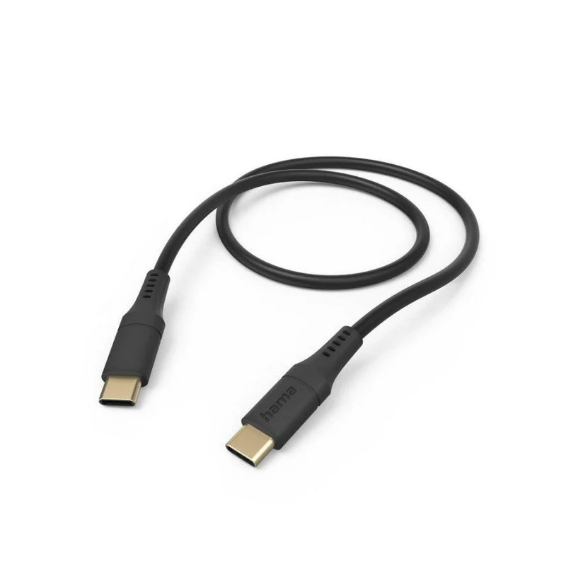 Hama USB C Ladekabel „Flexible“ 1,5m Silikon – Schnellladung