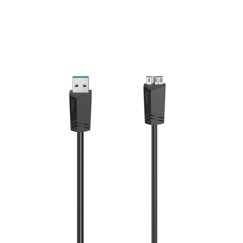 Hama USB 3.2 Gen1 1,5m Kabel USB-A auf Micro-B Schwarz