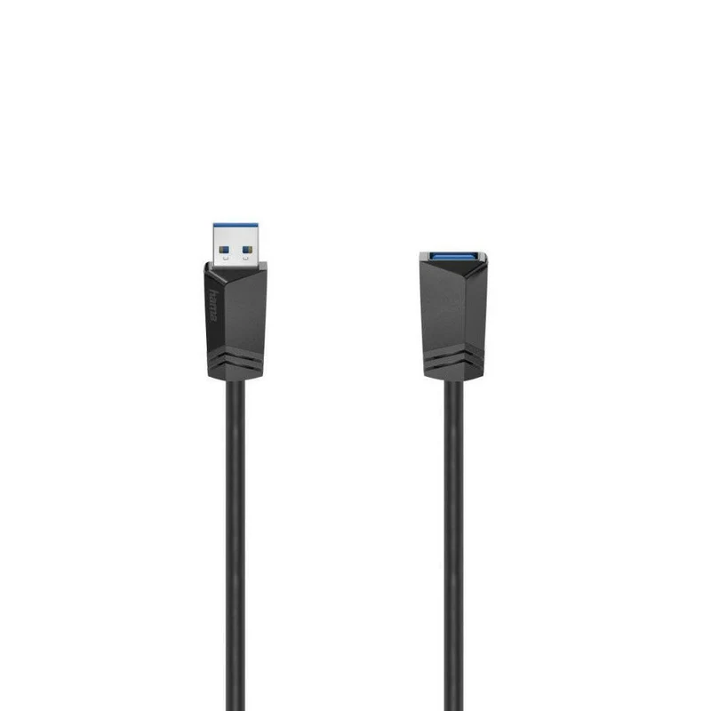 Hama USB 3.0 Verlängerungskabel 1,5m 5 Gbit/s schwarz