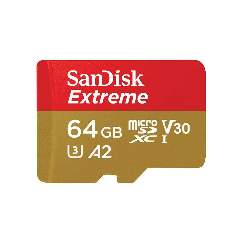 SanDisk Extreme 64GB microSDXC UHS-I für Actioncams