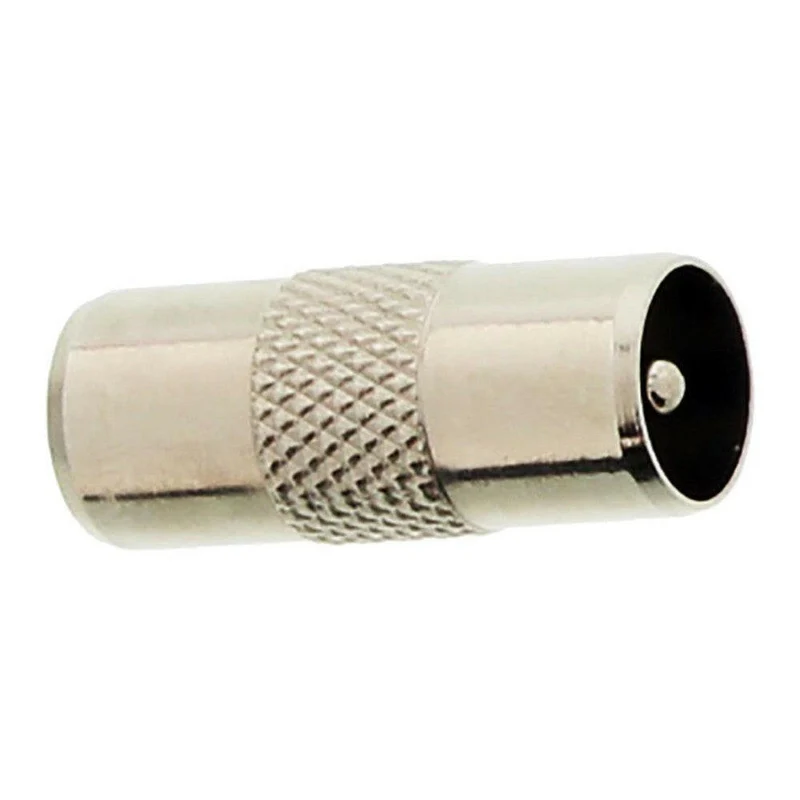 Hama Antennen-Adapter Koax-Stecker, kabelfernsehtauglich
