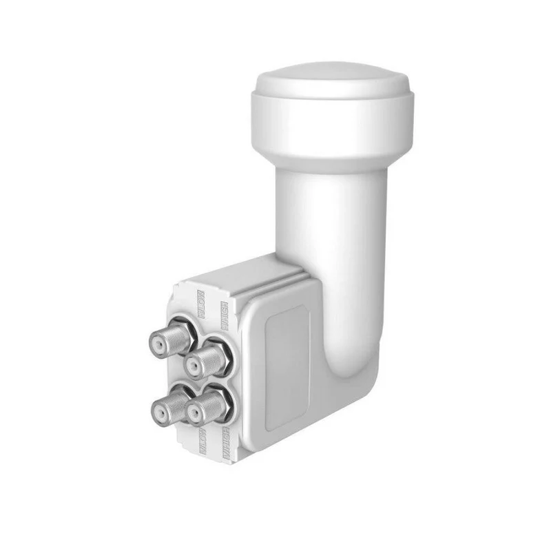 Hama Universal-Quattro-LNB für HD, UHD 4K, 8K, wetterfest