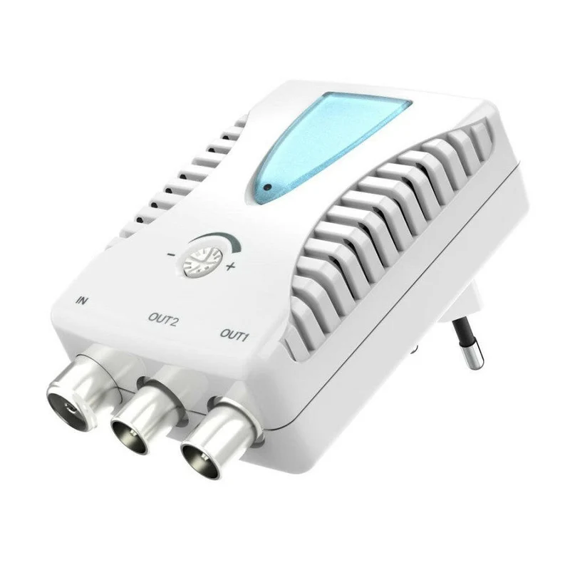 HAMA 00205228 TV-Antennenverstärker 2x22dB für 2 TVs