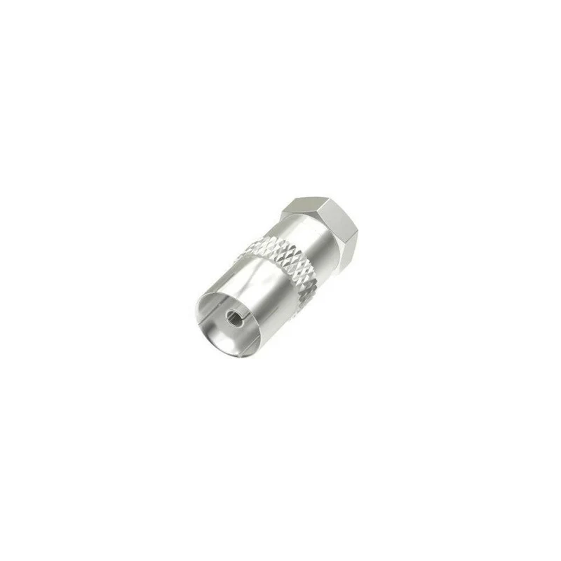 Hama SAT-Adapter F-Stecker zu Koax-Kupplung, vollgeschirmt