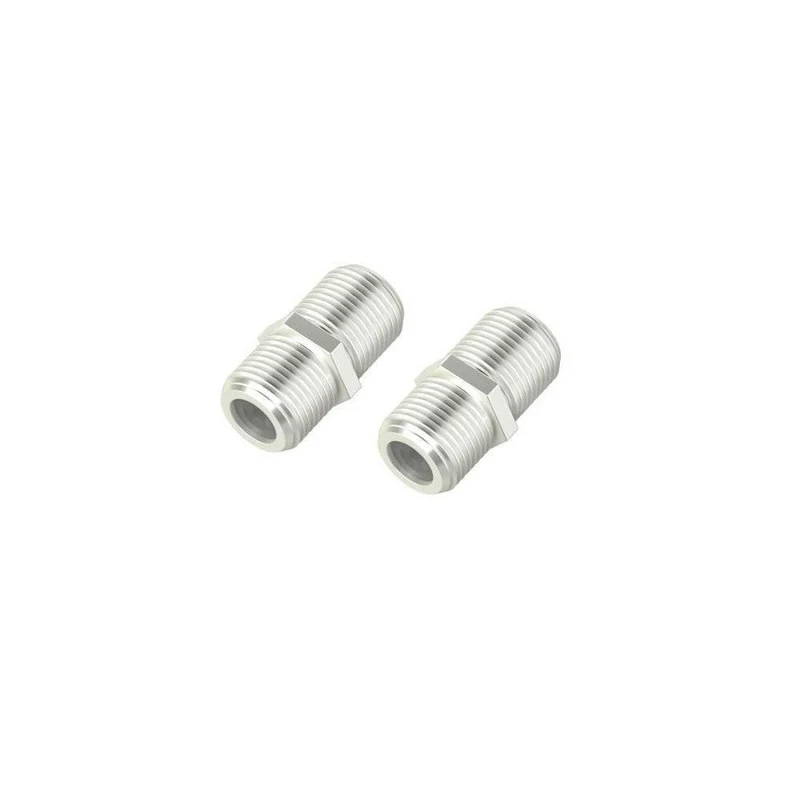 Hama SAT-Adapter F-Kupplung, voll geschirmt, 2 Stück