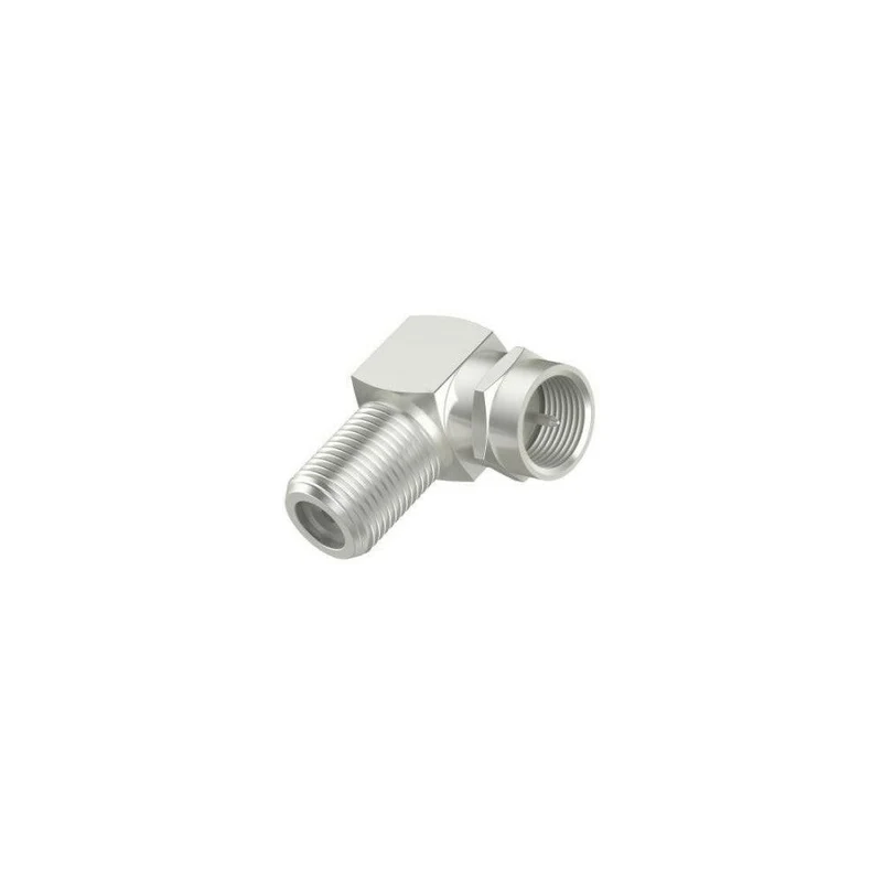 Hama SAT-Adapter F-Stecker zu F-Kupplung 90° platzsparend