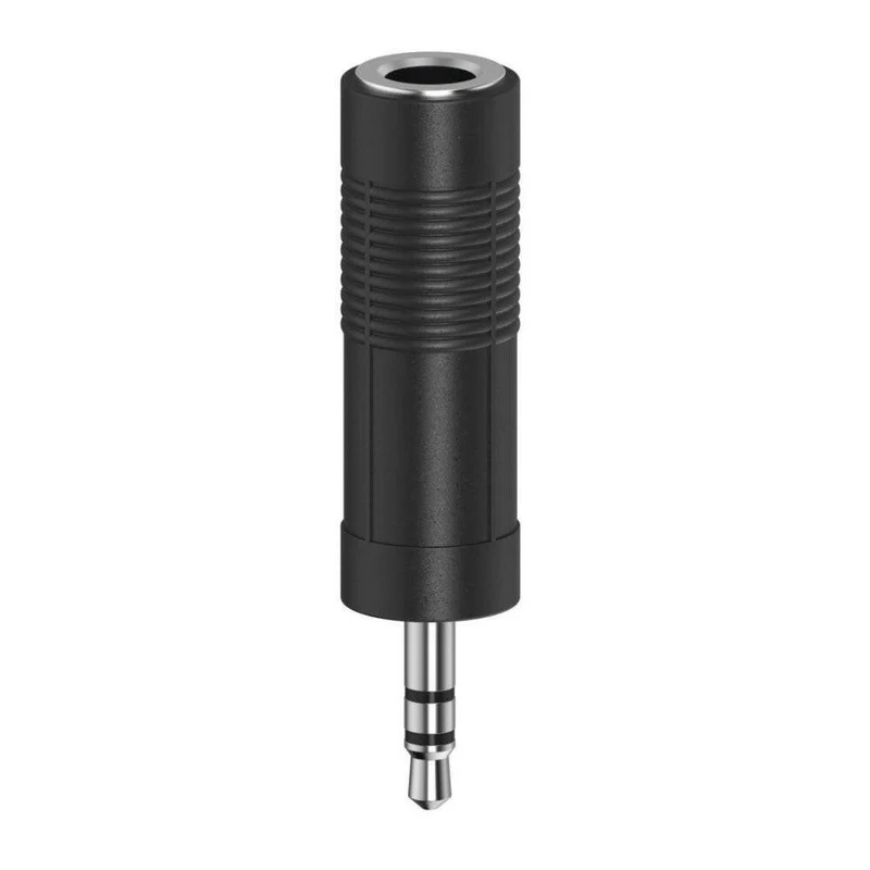 Hama Audio-Adapter 3,5-mm auf 6,3-mm Klinken-Stereo kompakt