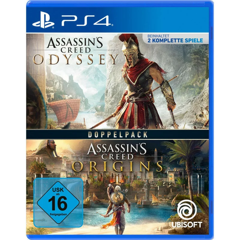 Assassin's Creed Odyssey + Origins PS4 Game
