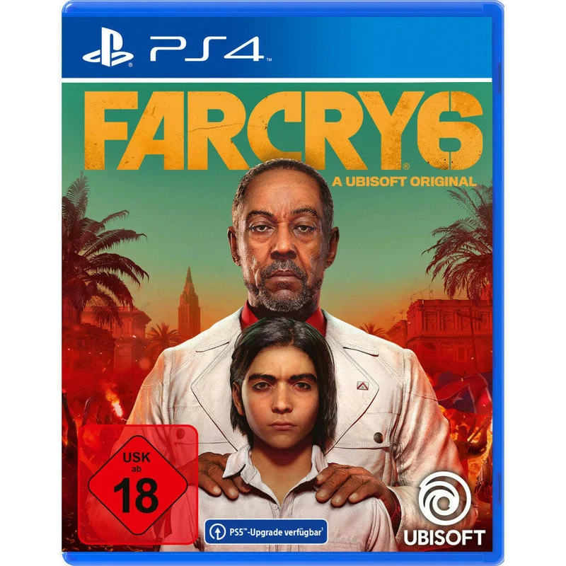 Far Cry 6 PS4 - Action-Spiel, USK 18, offene Welt, spannende