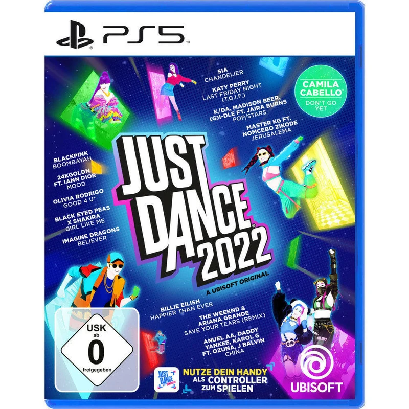 Just Dance 2022 PS5 – Tanzspiel mit 40+ Hits & Fitness-Modus