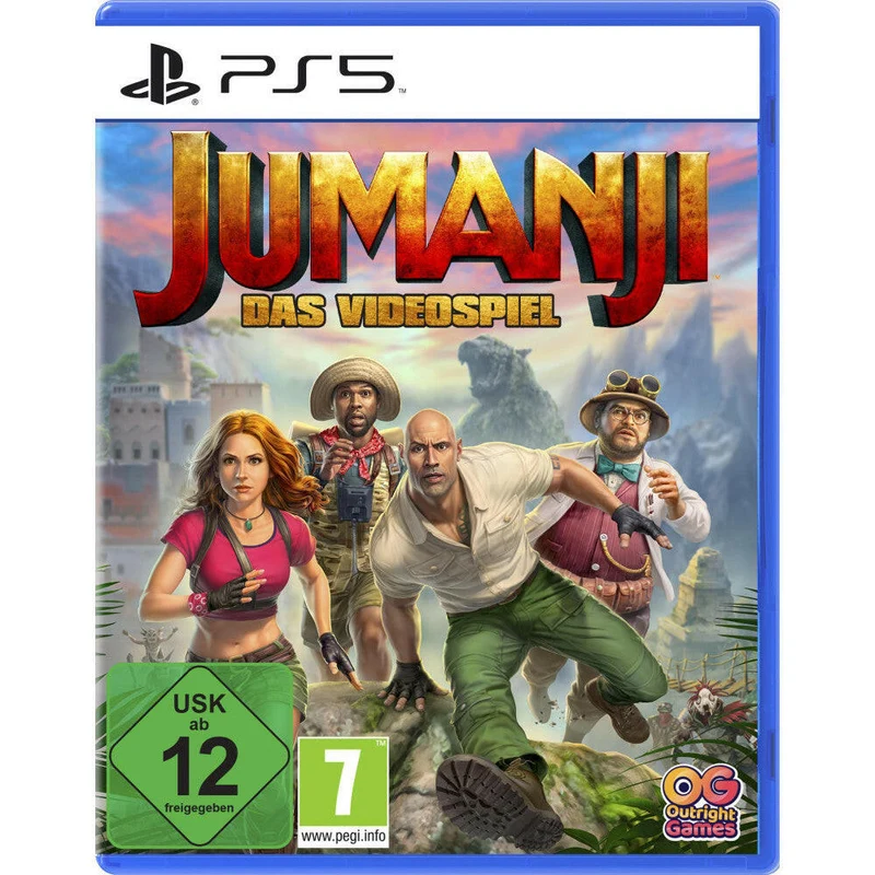 JUMANJI: Das Videospiel für PS5 - Action Abenteuer Koop