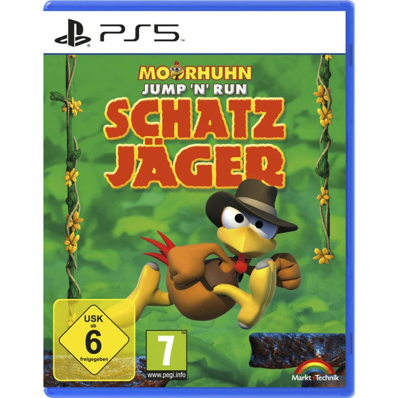 Markt + Technik Moorhuhn Schatzjäger PS5 USK 6 Kinderspiel