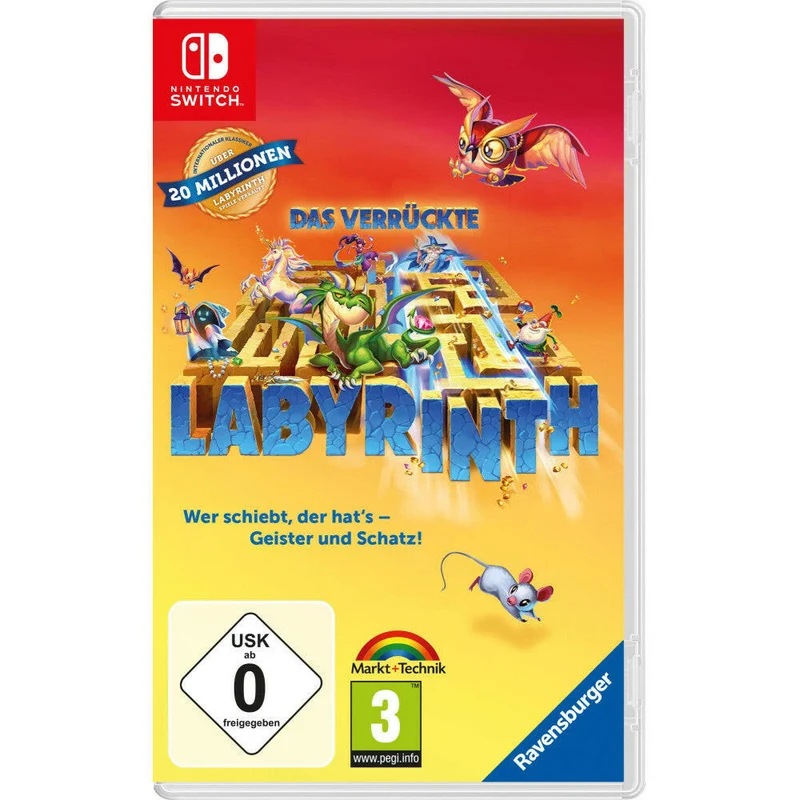 Nintendo Das verrückte Labyrinth Spiel für Switch, Familien
