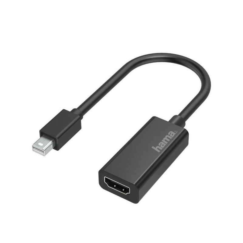 Hama Mini DisplayPort auf HDMI Adapter 4K 30 Hz schwarz