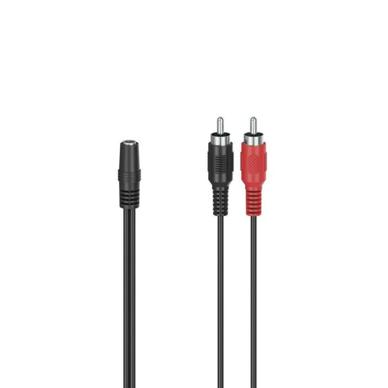 Hama 00205186 Audio Adapter Cinch/Klinke 3,5mm Schwarz