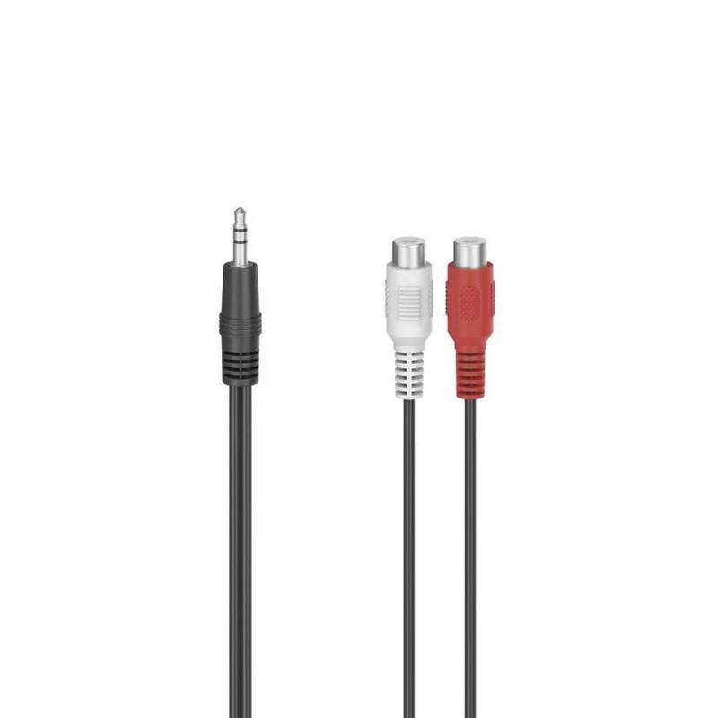 Hama Audio-Adapter 2x Cinch-Kupplung 3,5-mm Klinke Stereo