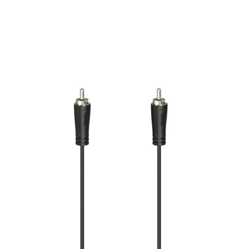 Hama Digital Cinch-Kabel 1,5m schwarz – Störungsfreie