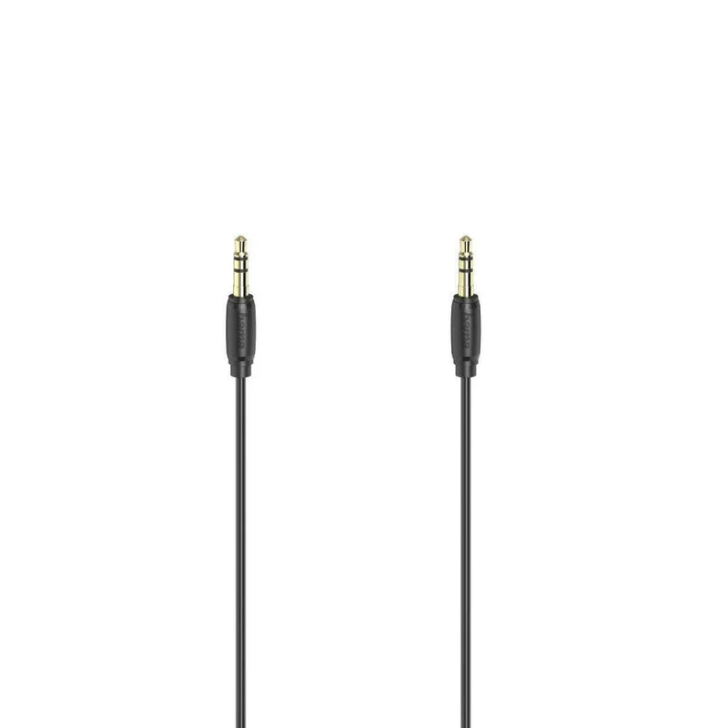 Hama 3,5mm Audio-Kabel vergoldet ultradünn 1,5m Stereo