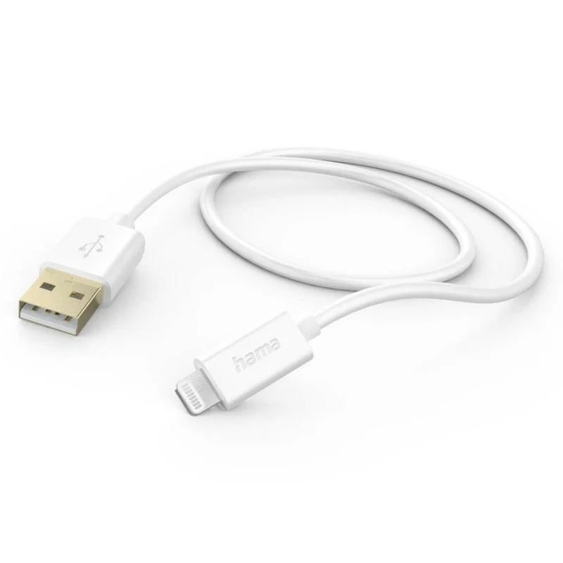 Hama USB A auf Lightning Kabel MFI 1,5m für iPhone/iPad