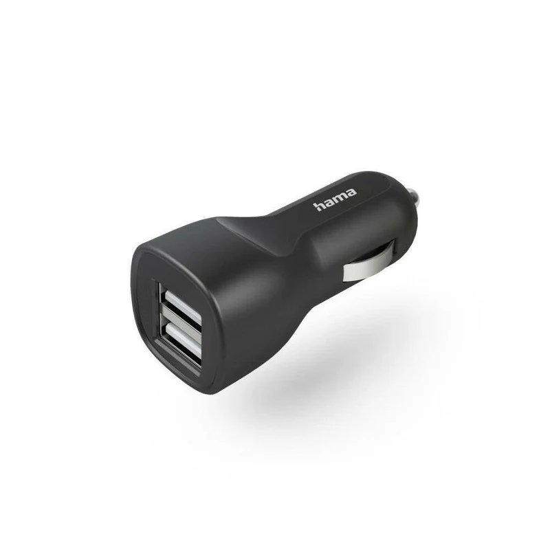 Hama Autoladegerät 2x USB 12W für Smartphones