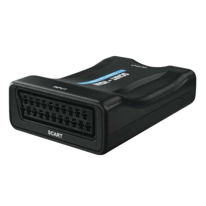 Hama Scart-zu-HDMI Konverter Full HD 1080p Adapter schwarz