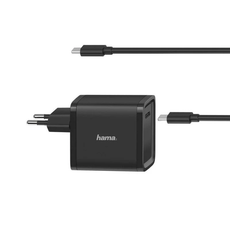 Hama 45W USB-C Notebook-Netzteil mit PD 3.0 und 2m Kabel