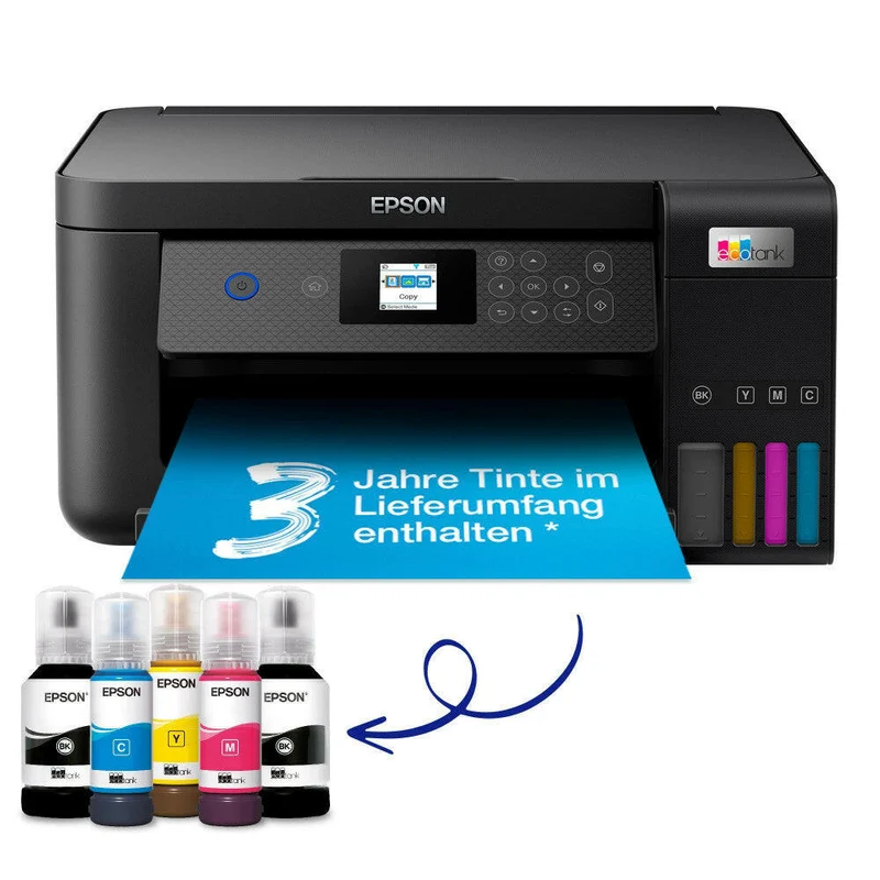 Epson EcoTank ET-2850 Wi-Fi-Tintentankdrucker, bis zu