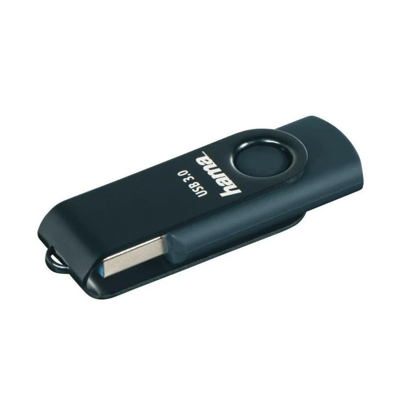 Hama USB-Stick Rotate 128GB USB 3.0 petrolblau, 90MB/s