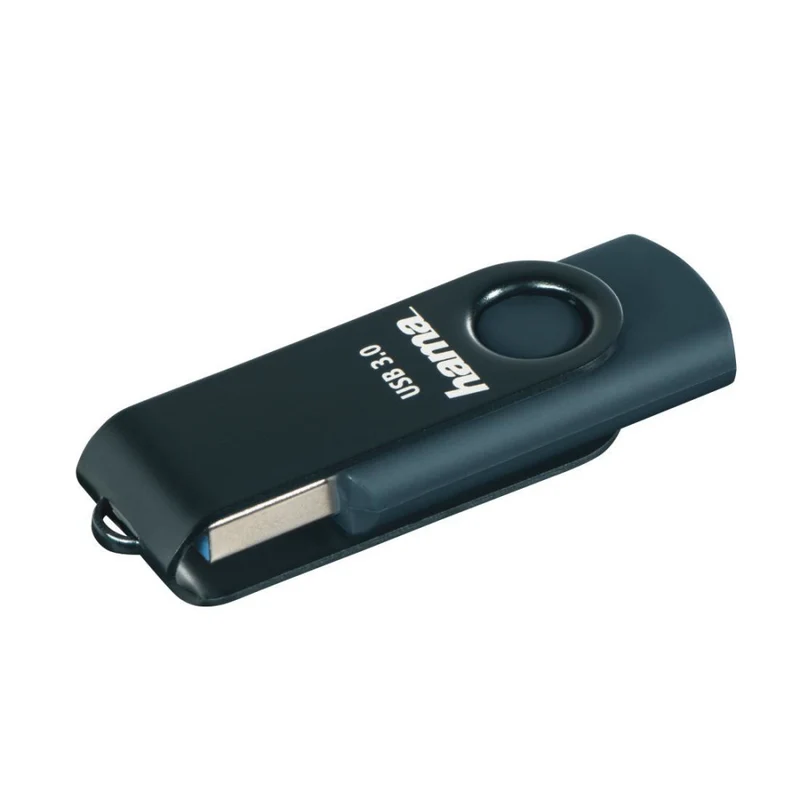 Hama Rotate USB 3.0 64GB Petrolblau USB-Stick 70MB/s