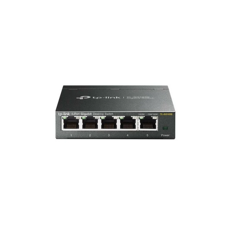 TP-Link TL-SG105S 5-Port Gigabit Switch, energieeffizient