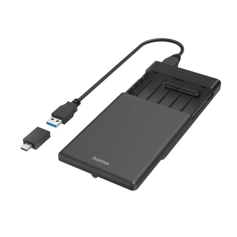 Hama USB Festplattengehäuse 2,5" SATA III 5 Gbit/s mit LED