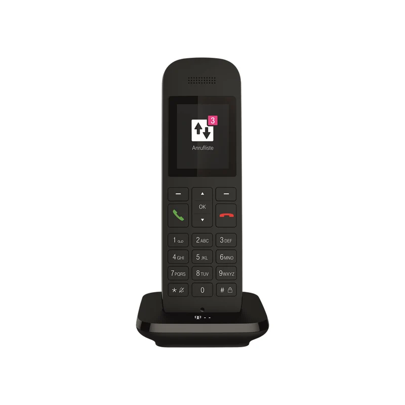 Deutsche Telekom Sinus 12 Schwarz DECT-Telefon 2" LCD-TFT