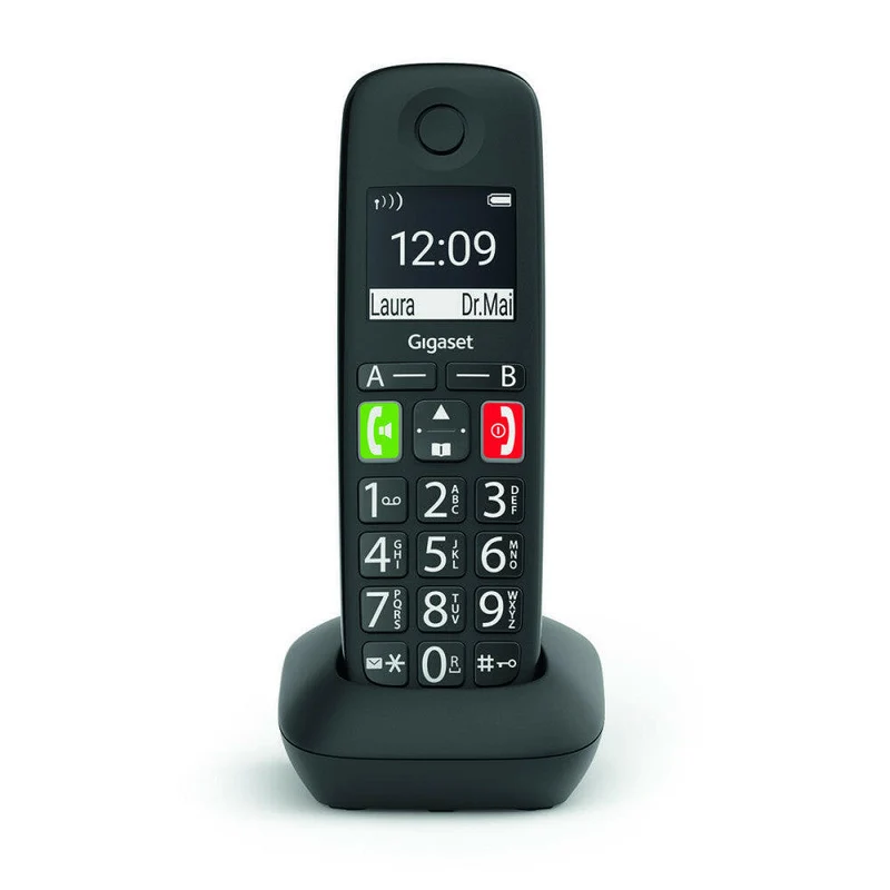 Gigaset E290HX Senioren-Telefon mit großem Display, DECT