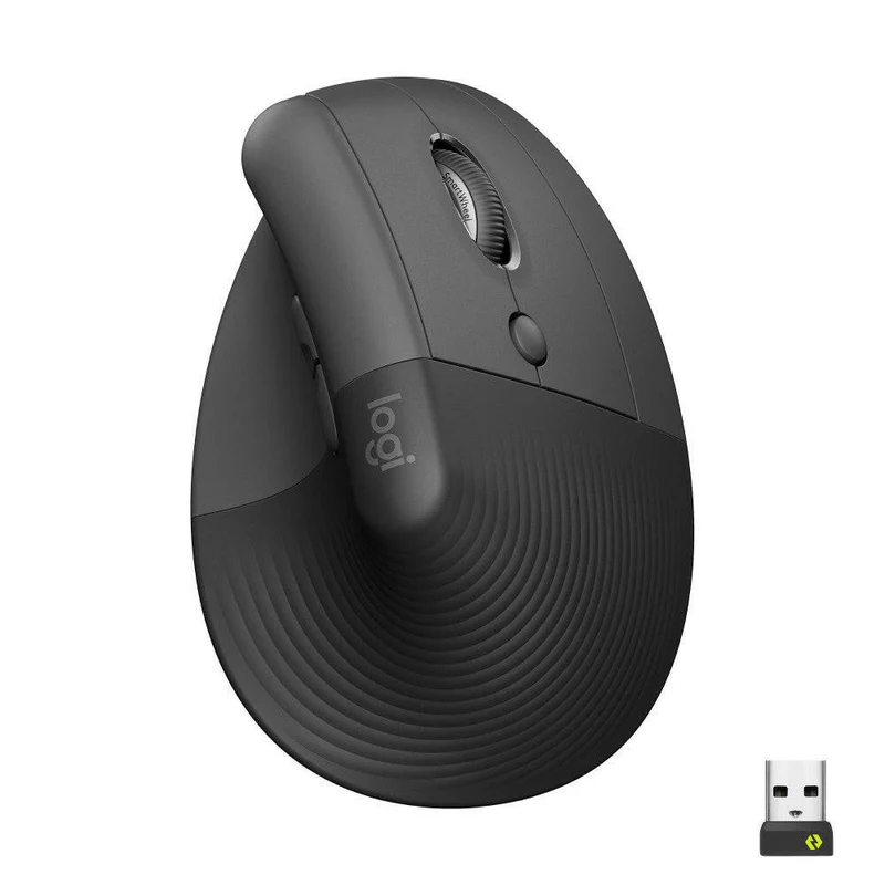 Logitech Lift Vertikale Ergonomische Maus, 4