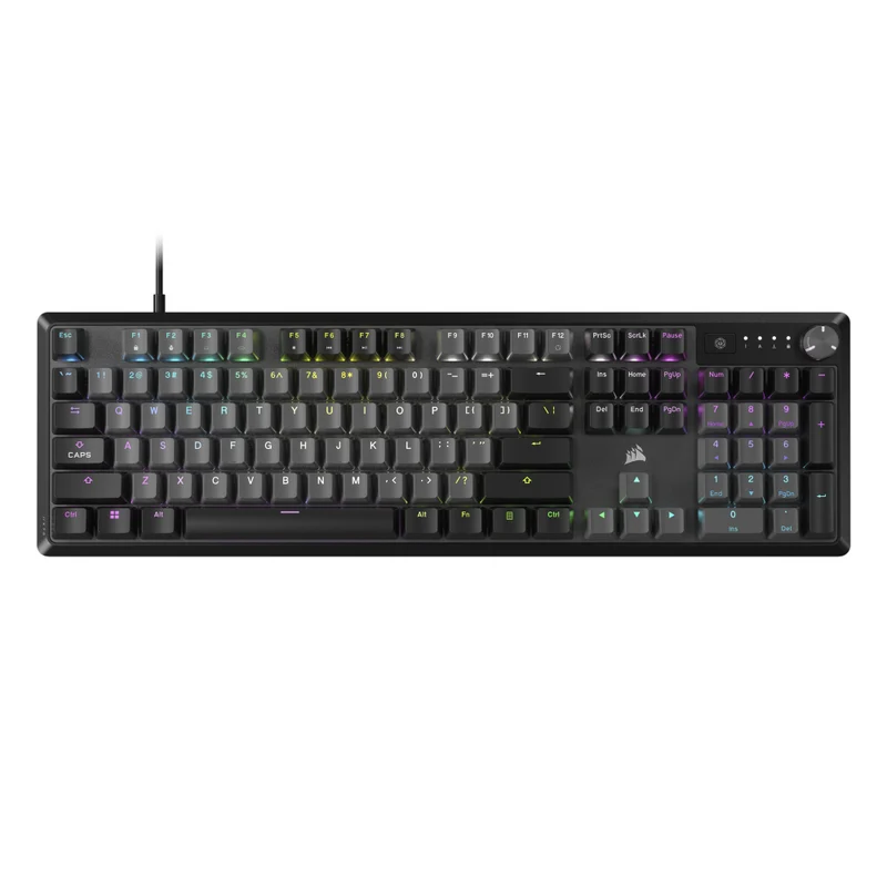 Corsair K70 CORE RGB Gaming-Tastatur QWERTY Deutsch, Grau