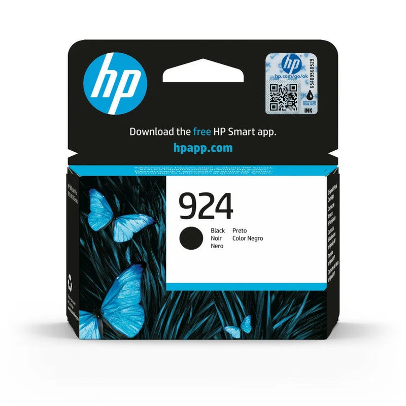HP 924 Schwarz Original Druckerpatrone für OfficeJet Pro