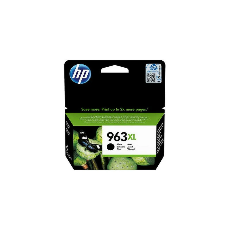 HP 963XL Schwarz Tintenpatrone - Hohe Reichweite 2000 Seiten