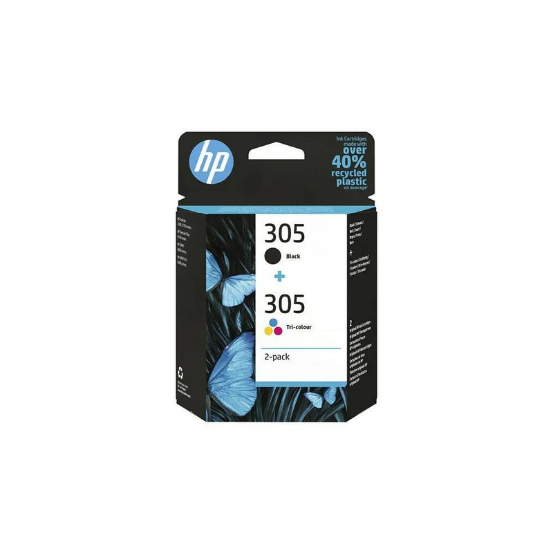 HP 305 Original Druckerpatrone 2er Pack Schwarz & Farbe