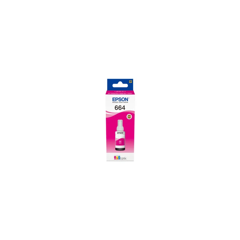 Epson EcoTank T6643 Magenta Tintenpatrone 70ml - Bis zu 6500