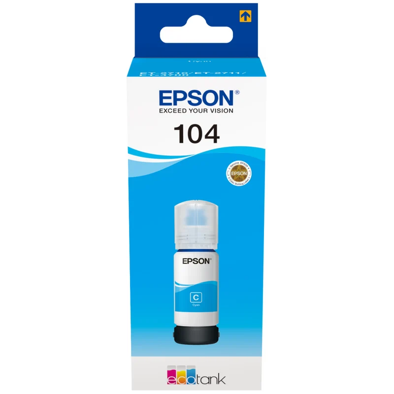 Epson C13T00P240 Original Tintenflasche Cyan, 65 ml