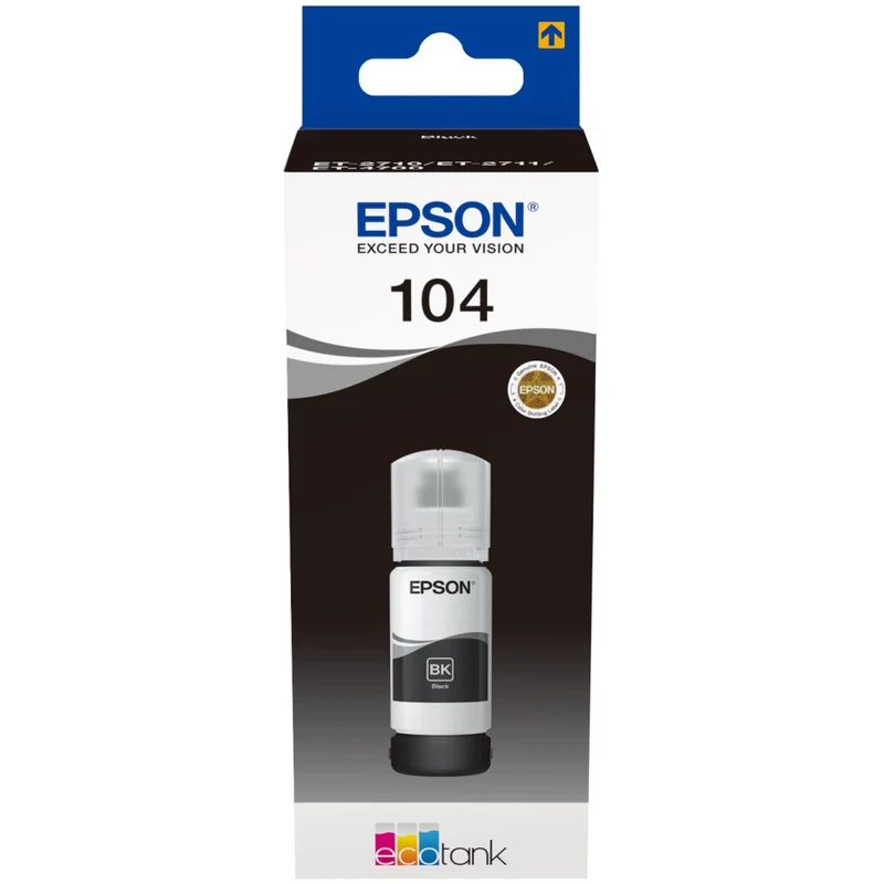 Epson Original Tintenflasche schwarz 65ml für EcoTank