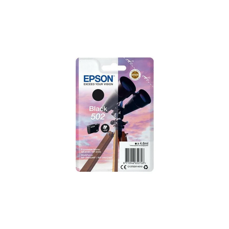Epson Original Tinte Schwarz C13T02V14010 für XP/WF-Serie